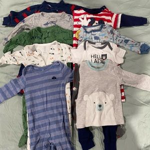 Bundle of 6-9 Month Pajamas